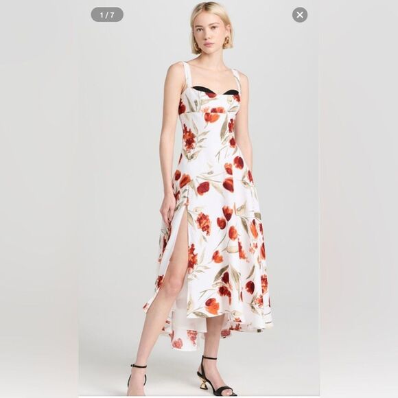 Reformation Bekki Linen Dress, size 0 - Picture 6 of 14